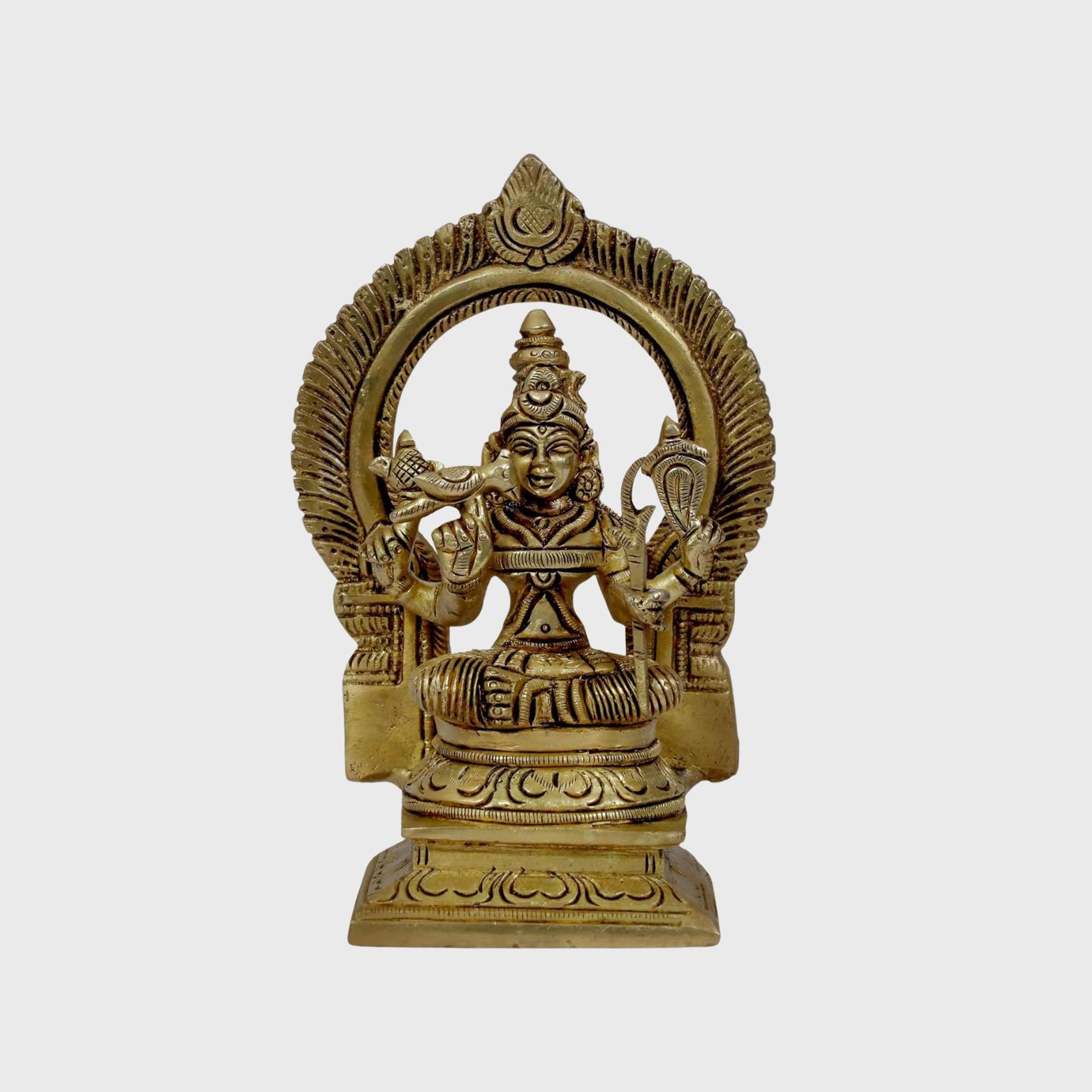 Ganna Devi Idol For Home & Decor The Physician Of Gods Decorative Murti, Brass