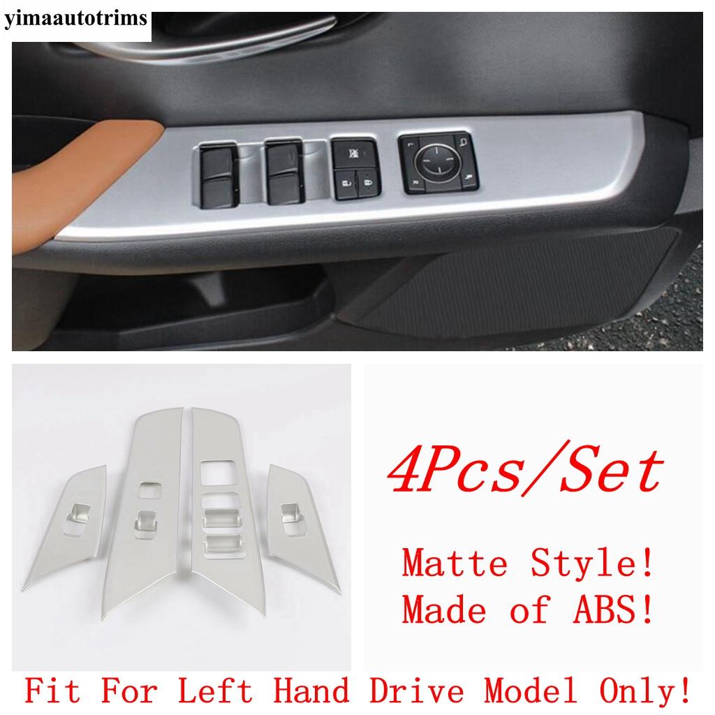 For Lexus UX 200 250H  - 2024 Armrest Door Handle Window Lift Button Decor Cover Trim ABS Matte / Carbon Fiber Accessories Matte