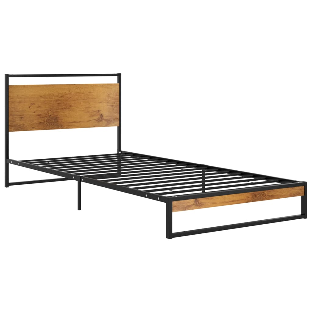Metal Bed Frame 90 x 200 cm