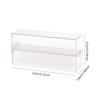 Boîte de Rangement Transparente à 30 Trous pour Embouts de Foret à Ongles Pour Fraiseuse Anti-Poussière Étui à Embouts pour Accessoires Ongles Acryliques
