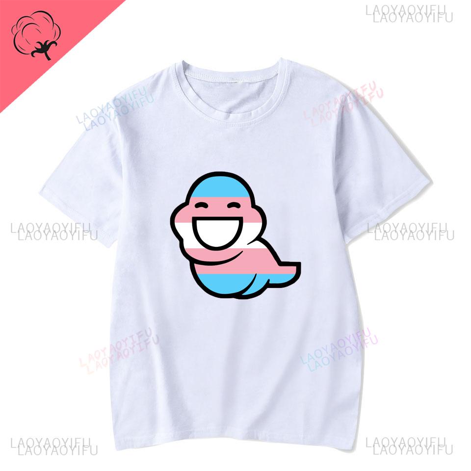 Fun chic John Egbert print retro casual trend fashion Street wear summer everyday unisex crew neck short sleeve Tshirt