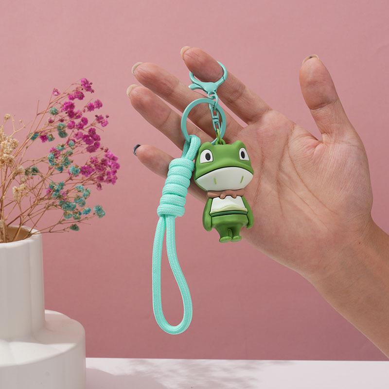 Yokai Anime Keychain Pendant: Cartoon Stray Mountain Doll Accessory & Bag Charm