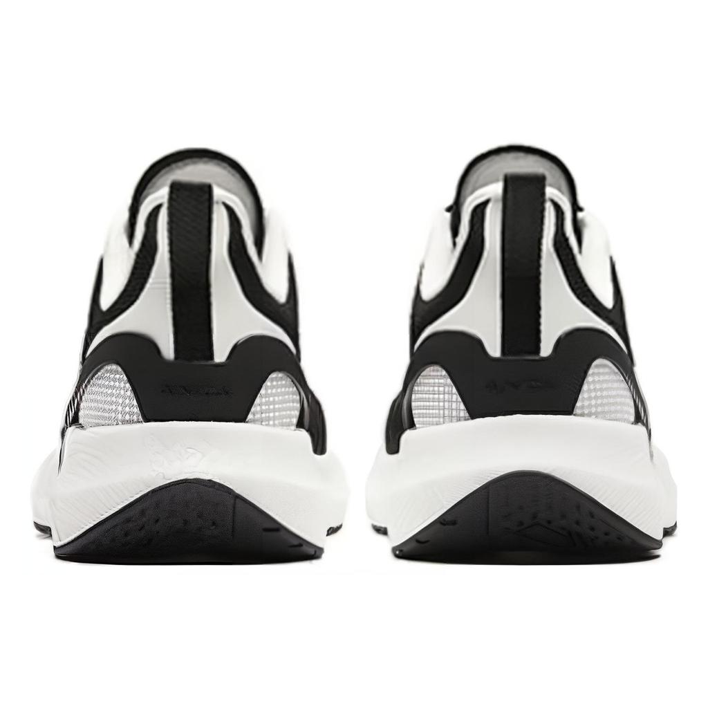 Anta Comfortable Non-Slip Durable Low-Top Training Shoes Women Sneakers Black White 122347782-1