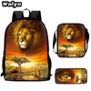 Lion King Schoolbag High Definition Printing Multi-Function Cross-Border Burden Reduction Large Capacity Backpack