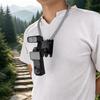 For Insta360 Luna Ultra Quick Release Neck Mount Silicone Ring Bracket Hands Free First View Chest Strap