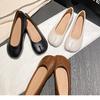 Split Toe Flat Shoes Woman Casual Tabi Ninja Flats Soft Leather Slip On Woman Trotters Moccasins Slippers Soft Bottom Loafers