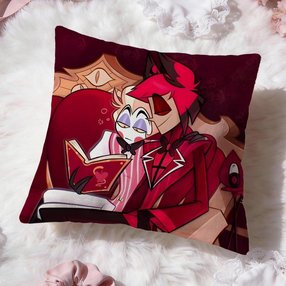 Hra H-Hazbin HotelS Povlak na polštář Prémiový komfort Oboustranný povlak na polštář - Dvoustranný design pro jakoukoli místnost a interiér auta