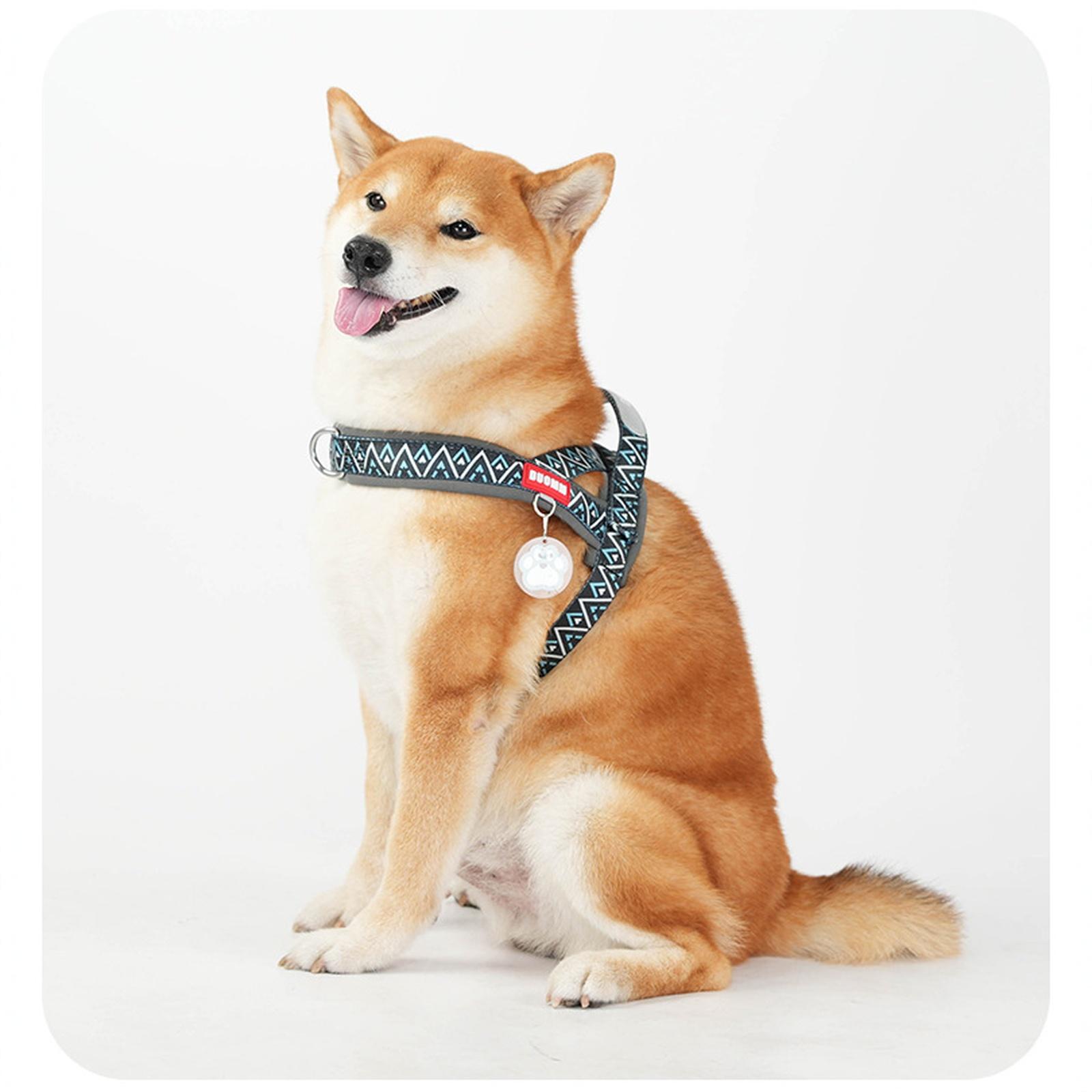 

Saddle- Dog & Leash -Pull for Small Medium Large Dogs S чёрный