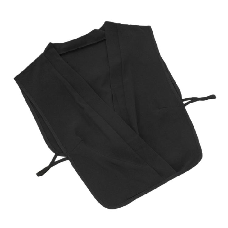 

Fashion Versatile Blouse Attachment Women Wrap V-Neck Half Shirts Fake Collar 1 чорний