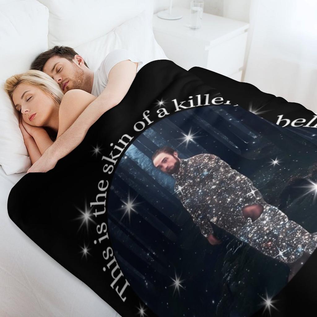 This Is The Skin Of A Killer Bella Meme This Is A Skin Of A Killer Bellabella This Is The Skin Of Throw Blanket