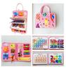 Popular Baby Early Education Felt Backpack Busy Board Toy