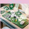 Football Theme Kids Notebooks Pack With Paper Construction For School Use And Event Decorations