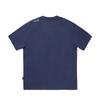 Li Ning Trendy Sports Series Comfortable Solid Color Simple Breathable Versatile Short Sleeve T-Shirt Unisex T-Shirts Deep-Navy AHSV649-1