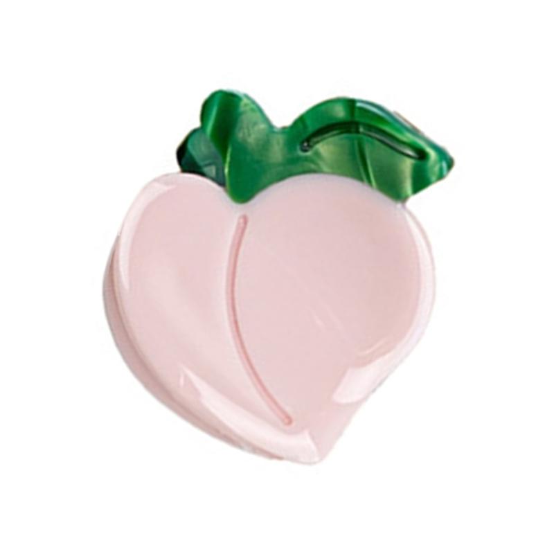 Internet Celebrity Taking Photo Side Bangs Hair Claw with Mini Fruit Shape Hair Catch for Woman Teens Braids Side Bangs