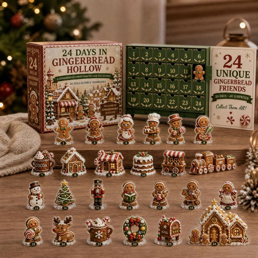 2D Flat Acrylic Display Case with Grids for Hanging Ornaments