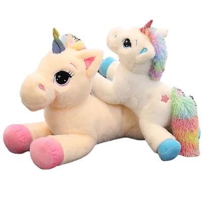 Popular Unicorn Plush Pillow - Rainbow Horse Gift for Girls