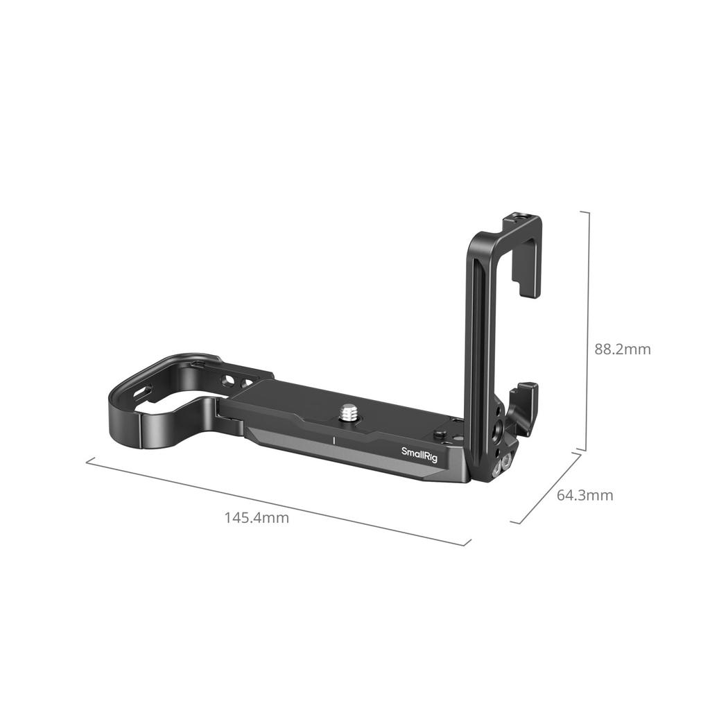 SmallRig Mount Plate for QD Threaded Cold and Strap Slot Z5II/Z5/Z6/Z6II/Z7/Z7II L-Shaped Nikon, Arca-Swiss Mount, Interface, 1/4"-20 Hole, Shoe,