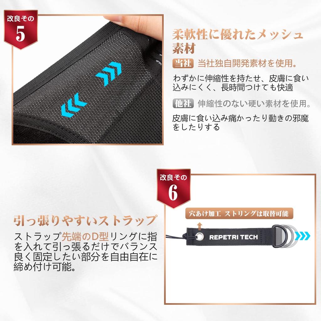 By Chiropractic REPETRI TECH Waist Supporter for Waist Corset Support Belt Unisex Diet Light Desk Work Gift [Supervised Director] Non-stuffy