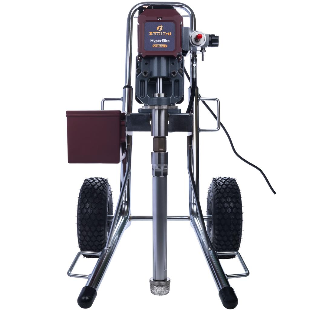 Zenthril Agregat Malarski Cyclone V – Wydajność 2500W, Ciśnienie 25MPa | Wydajność 3,5L/min | System Voice Assist PL