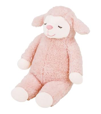 Livheart Körperkissen Schaf Ahorn Sakura Größe M Länge Flauschig und Weich (Gesamt ca.. 50 cm) 48123-23