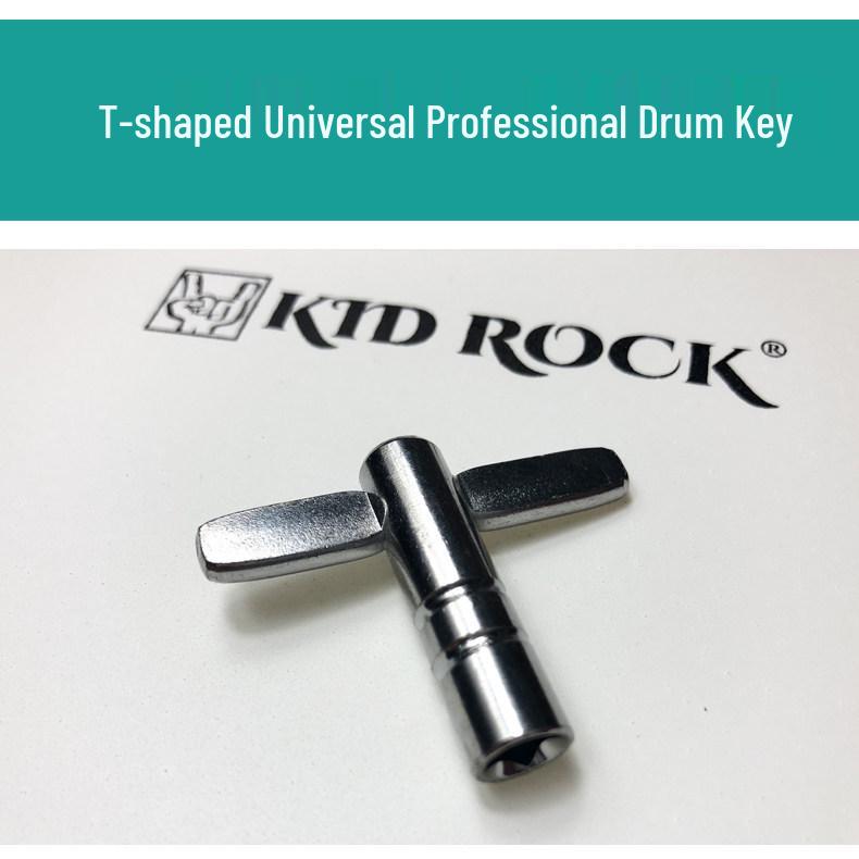 Universal T-Shaped Drum Key: Snare & Jazz Drum Wrench Tool for Screw Adjustment