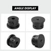 Video Game Steering Wheel Modification Adapter Steering Wheel Adapter for QR70 Upgrade Car Wheel Adapter