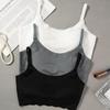 Sommer Damen Push Up Eis Seide Nahtloser BH Gepolsterte Unterwäsche Dünne BHs Lingerie Bralette