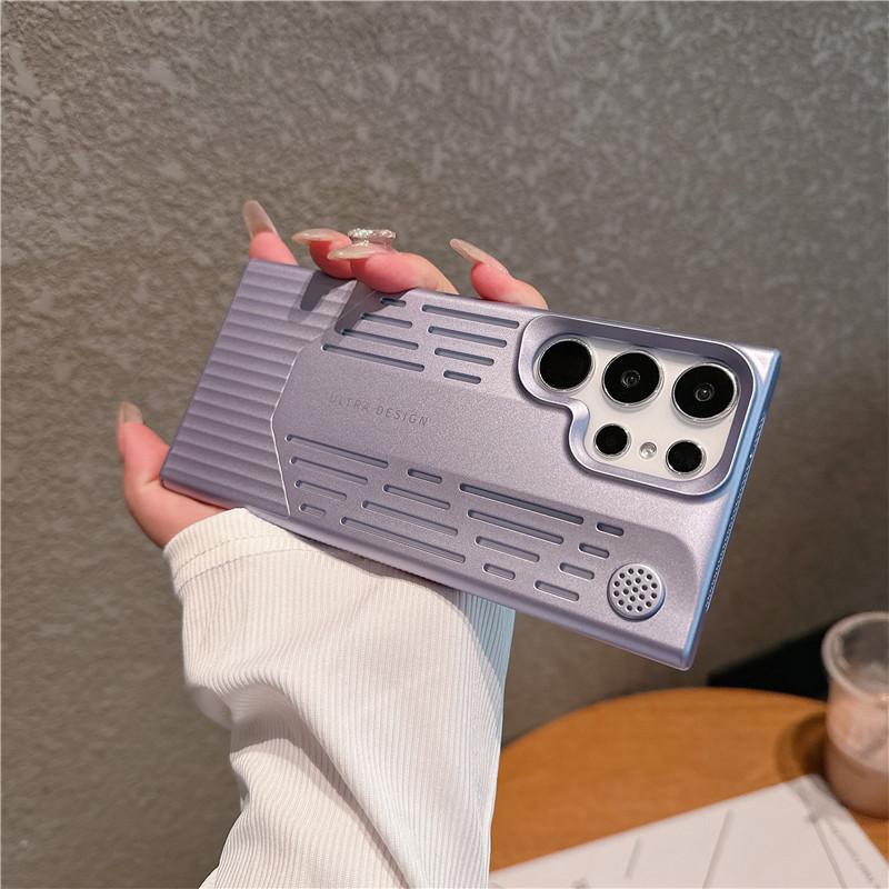 Pro Samsung Galaxy S24 S23 Ultra Aromaterapeutické Odvod Tepla Prodyšné Chladicí Pouzdro Proti Otiskům Prstů Zadní Kryt Shell