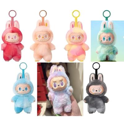 Labo 1:1 High-Energy 3.0 Macaron Plush Pendant with Bunny Ears - Cute Keychain Charm for All Ages