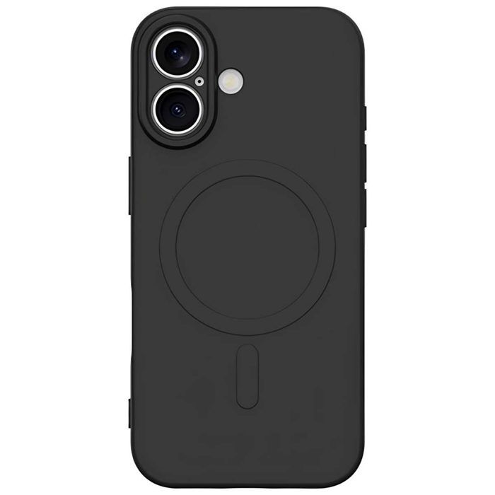 Coque Pour iPhone 17 MagSafe En TPU Résistant Série KickCase JUST IN CASE Noir