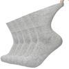5 Pairs/Lot Diabetic Socks Men and Women Non-Binding Loose Top Socks Cotton Material Non-slip and Breathable