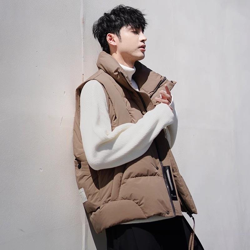 Men's Fashion Winter Outdoor Workwear Down Vest