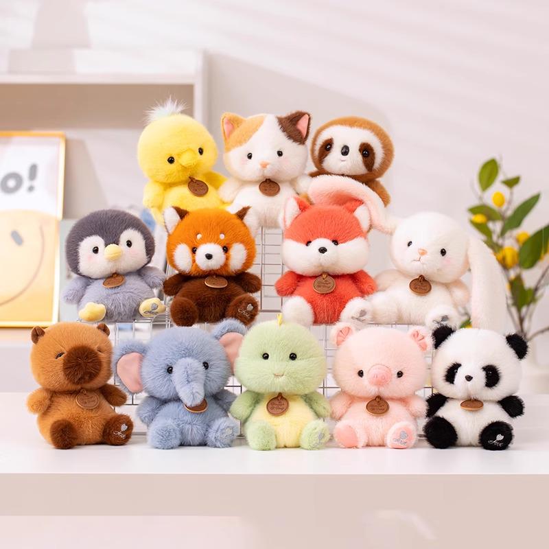 Genuine Xiang Dun Dun Red Panda & Penguin Plush Desk Companions - Cute Children's Birthday Gift