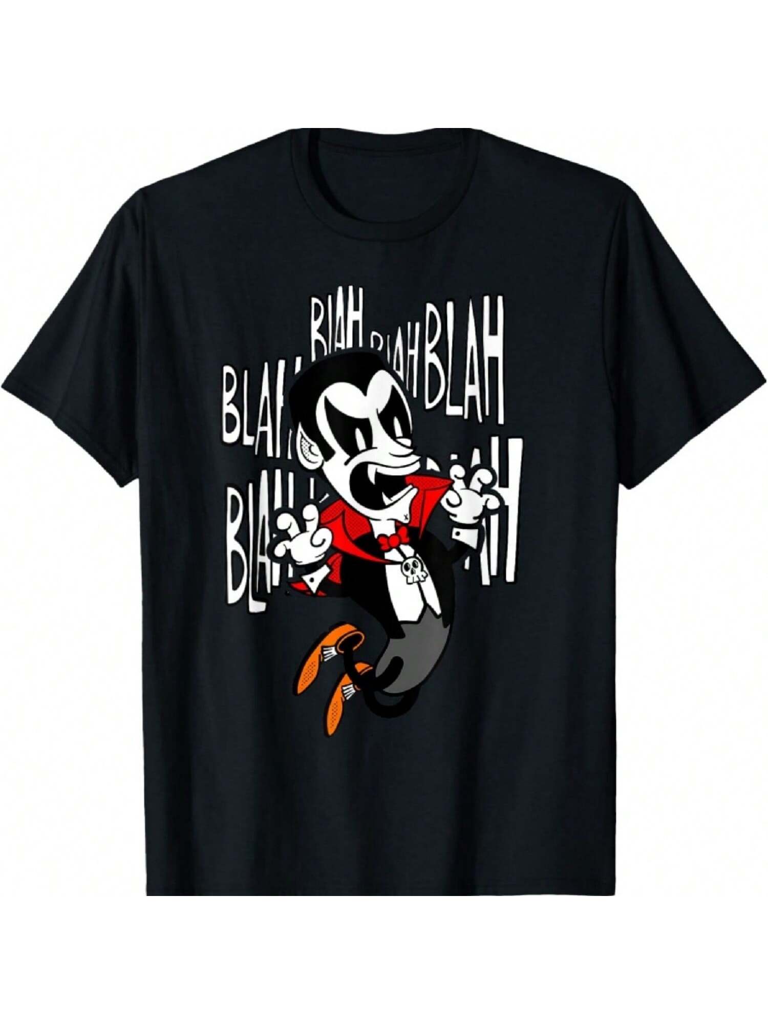 Spooky Dracula Blah Blah Blah T-Shirt S разноцветный