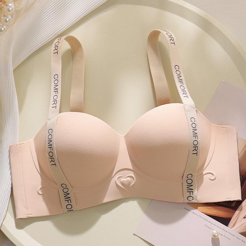 Peach Heart Wireless Push-Up Bra for Women - Enhances, Supports, and Prevents Sagging