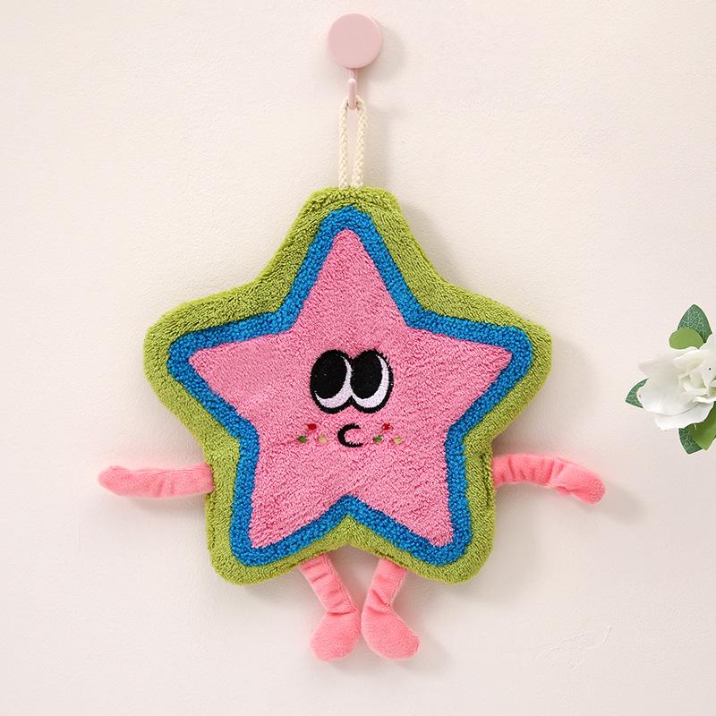 Dopamine Star Absorbent Quick-Dry Kids' Hand Towel for Kitchen & Bathroom