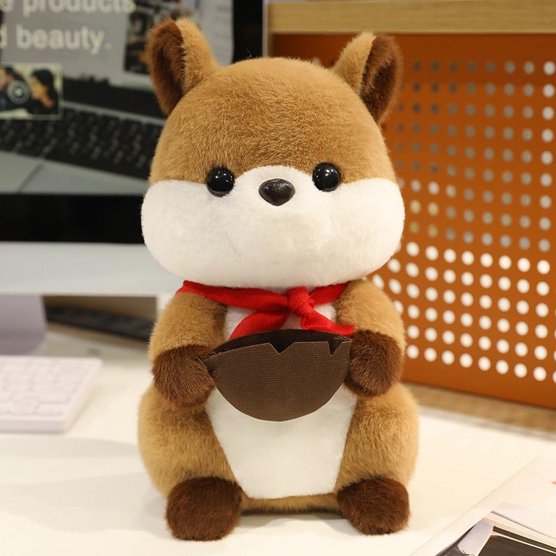 

Cute cute pet groundhog doll doll cute plush toy children soothing simulation rag doll girl gift 28cm230g