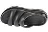 Crocs Klassische Mega Crush Riemensandalen für Damen, schwarz