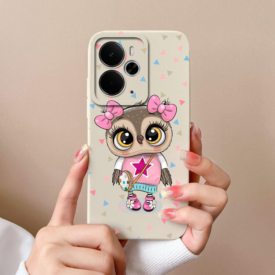 Trendy Floral Soft Silicone Case For Realme 14T 14 Pro Plus Lite 5G Protective Cover For Realme14T Realme14Pro Plus Lite Fundas