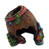 Aquarium Artificial Barrel Cave Resin Ornaments Decorations Landscaping Accessories For Fish Tank Aquarium Decoration Supplies