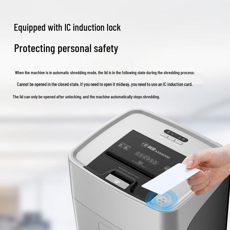 Comet AX5400D Auto Feed Commercial Paper Shredder