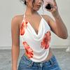 Summer Sexy Bohemian Style Hot Girl Camisole with Shoulder Straps Women’s Camis & Tank Tops