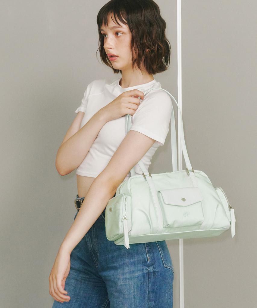 Masmarulez Lumi Nylon Shoulder Bag_Mint