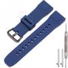 Curea de ceas din silicon pentru seria Casio PROTREK PRG-650Y Prg600 PRW-6600 Bandă de ceas 24mm Brățară