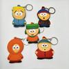 South Park Silikon Schlüsselanhänger Cartoon Figur Dekoration Geschenk