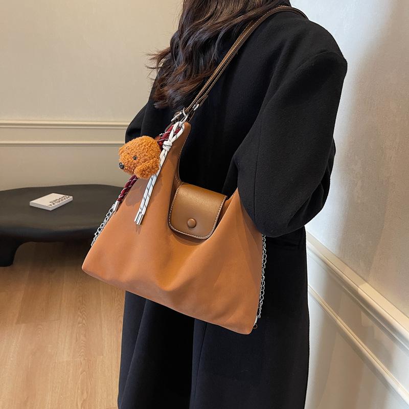 Fashion and leisure students class new large-capacity tote bag 2025 new retro autumn and winter backpack big bag