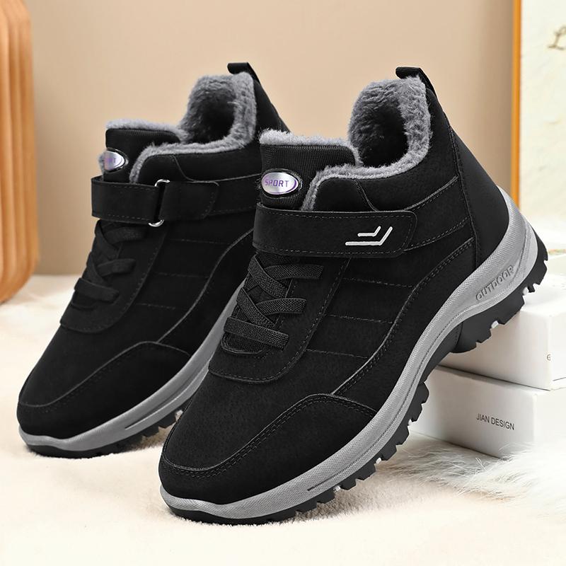 Fashion Women Boots Waterproof Non-slip Warm Snow Boots Women Comfortable Low Top Hiking Women Shoes Comfortable Fashion Cotton Shoes
