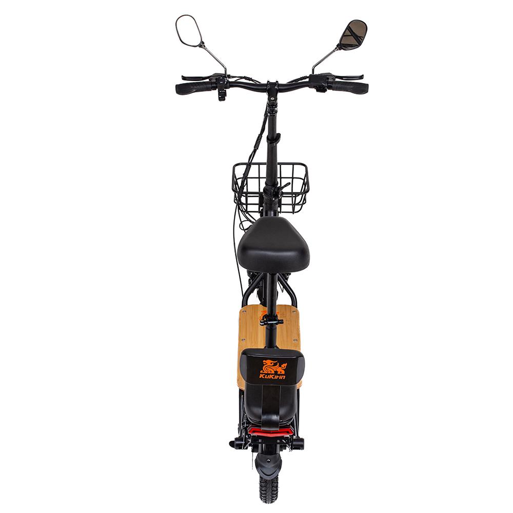 Elektroroller Kukirin 14" 500W Motor City Elektroroller 48V 26AH Max. Reichweite 100Km Last 120Kg Schwarz C1 Pro