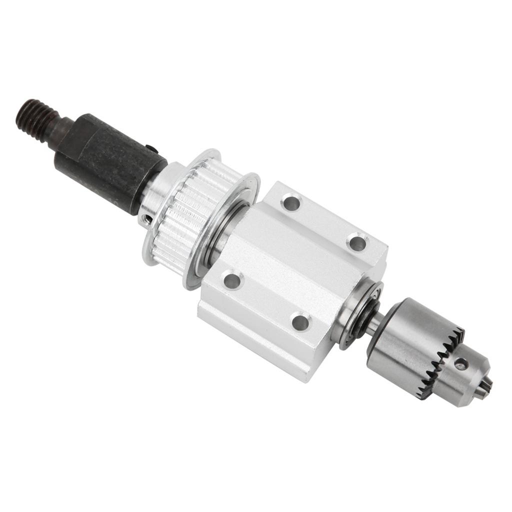 Unpowered Spindle Assembly DIY Woodworking Cutting Table Drill Accessory JTO Drill Chuck