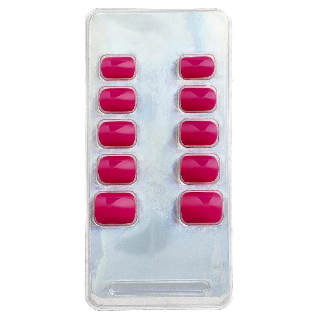 L.A. Girl, Oh So Shiny Artificial Nails, Gel Shine Nail Tips, GNT152 Wildest Dream, 25-Piece Kit